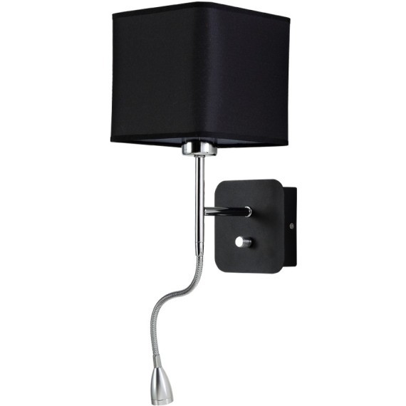 Бра Crystal Lux PACO AP2 CHROME/BLACK