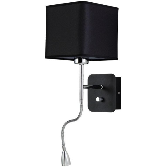 Бра Crystal Lux PACO AP2 CHROME/BLACK