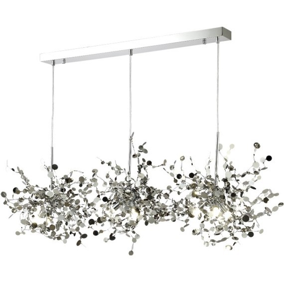 Светильник подвесной Crystal Lux GARDEN SP3х3 L1200 CHROME