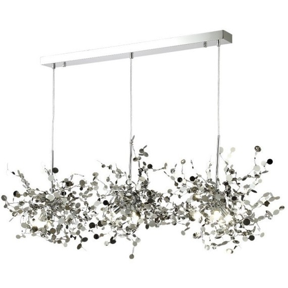 Светильник подвесной Crystal Lux GARDEN SP3х3 L1200 CHROME