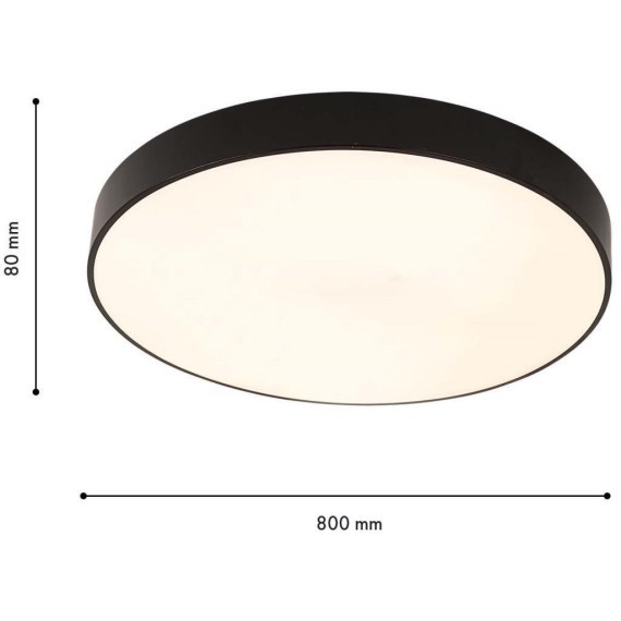 4684-8C, потолочный светильник, D800xH80, LEDx170W/85W/85W, 15350/7910/7540LM, 4000/3500/6500K, included, remote control