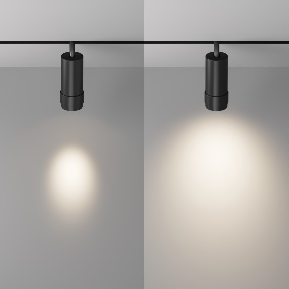 TR212-1-12WTW-DD-Z-B Трековый магнитный SMART (App, DALI, Алиса) светодиодный светильник Maytoni Exility CRI90+ 2700-6000К 650Лм 15-50° 12Вт