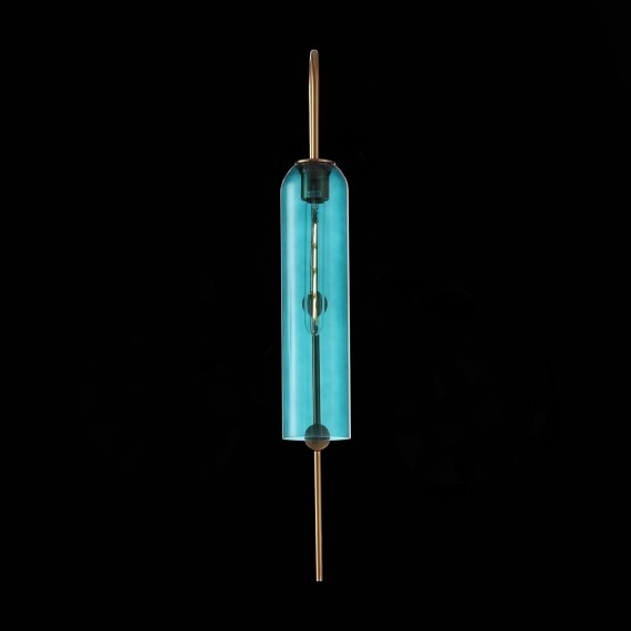 SL1145.381.01 Светильник настенный ST-Luce Латунь/Зелёный E27 1*60W CALLANA