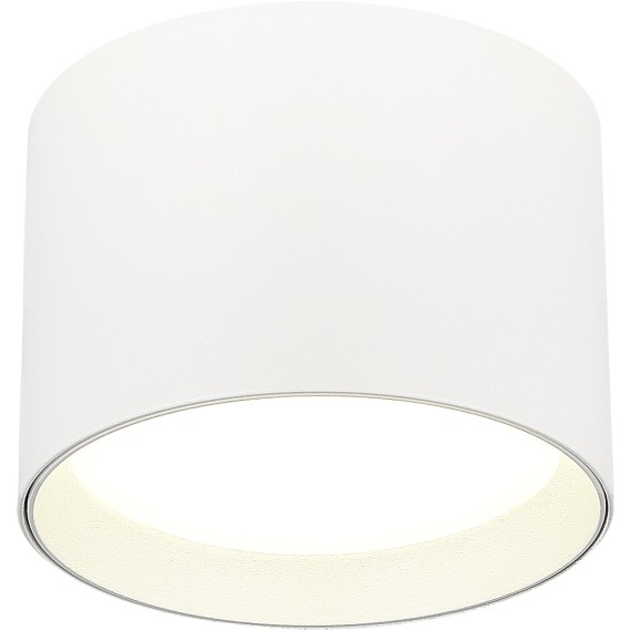 ST LUCE ST163.502.01.02 Потолочный накладной белый спот под сменную лампу GX53 высотой 60мм, диаметром 85мм