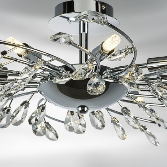 Люстра потолочная Lightstar 791184 Isabelle под лампы 8xG9 320W