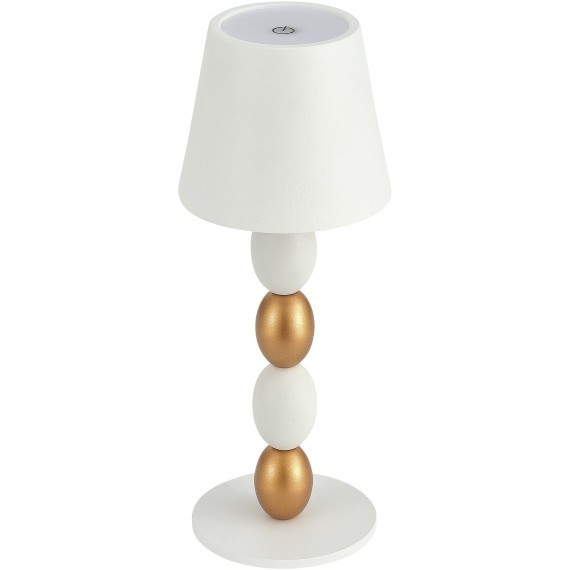 SL1011.514.01 Прикроватная лампа ST-Luce Белый, Золотистый/Белый LED 1*3W 3000-6000K EASE