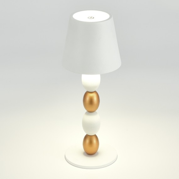 SL1011.514.01 Прикроватная лампа ST-Luce Белый, Золотистый/Белый LED 1*3W 3000-6000K EASE