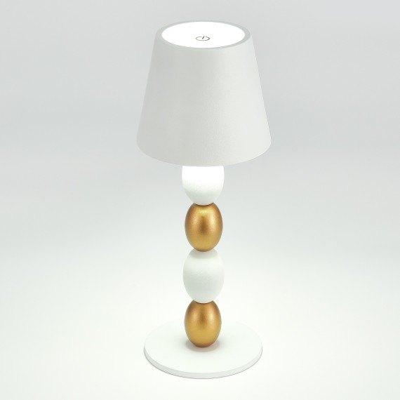 SL1011.514.01 Прикроватная лампа ST-Luce Белый, Золотистый/Белый LED 1*3W 3000-6000K EASE