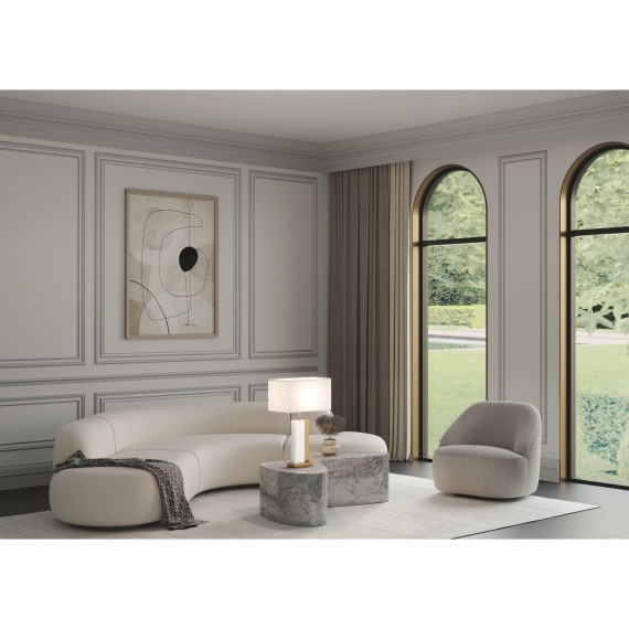 Декоративная настольная лампа Maytoni Z031TL-01BS Bianco под лампу 1xE27 60W