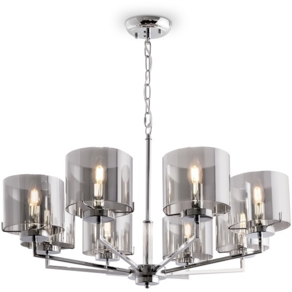 Люстра подвесная Freya FR5096PL-08CH Karen под лампы 8xE14 40W