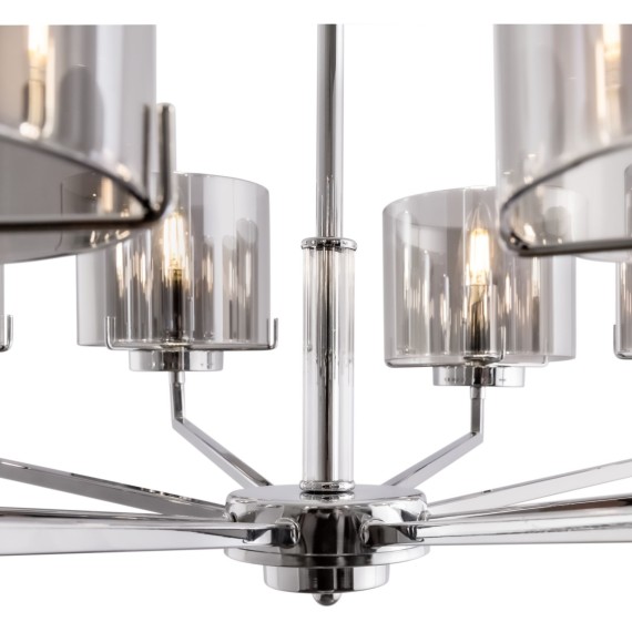 Люстра подвесная Freya FR5096PL-08CH Karen под лампы 8xE14 40W