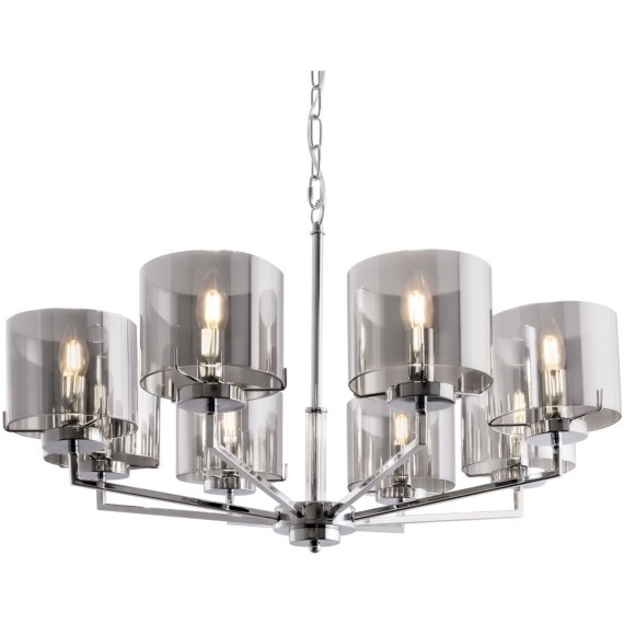 Люстра подвесная Freya FR5096PL-08CH Karen под лампы 8xE14 40W