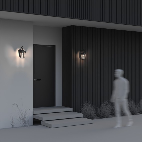 Уличный настенный светильник Maytoni O413WL-01BZ Albion IP44 под лампу 1xE27 60W