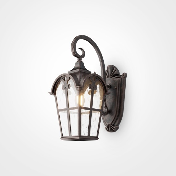 Уличный настенный светильник Maytoni O413WL-01BZ Albion IP44 под лампу 1xE27 60W