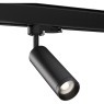 ST692.402.01 Черный трехфазный трековый светильник под лампу GU10 макс 50Вт IP20 D52xH160мм 220V ST Luce TRACE