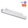 359479 Трековый светодиодный TUYA SMART светильник Novotech Flum CRI90+ 3000-6500К 960Лм 100° 12W Bluetooth Wi-Fi Алиса