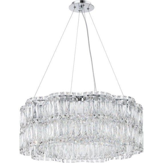 Люстра подвесная хрустальная 2174/09/10P Stilfort, серия Admire