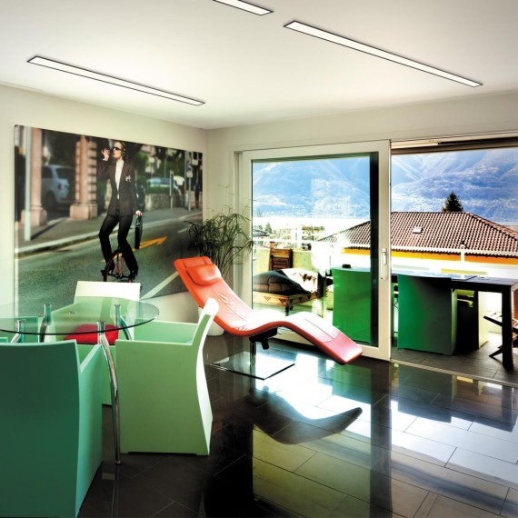 Встраиваемый линейный светильник Novotech 358819 ITER светодиодный LED 36W