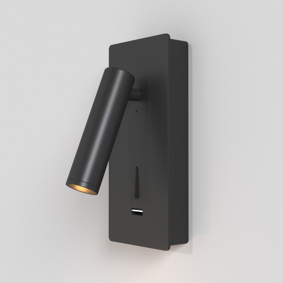 Бра для чтения светодиодное с выключателем и USB-портом Mirax C041WL-L3B3K