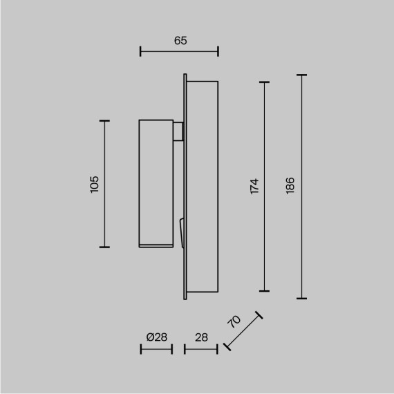 Бра для чтения светодиодное с выключателем и USB-портом Mirax C041WL-L3B3K