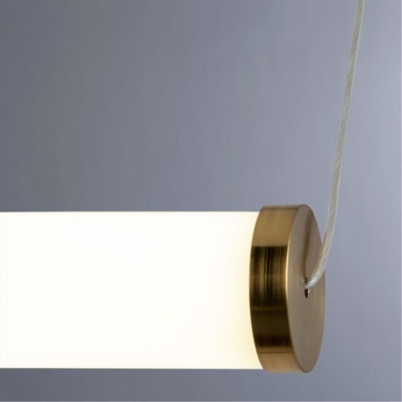 Подвесной светильник цилиндр Divinare 1125/01 SP-10 CLIFF светодиодный LED 10W