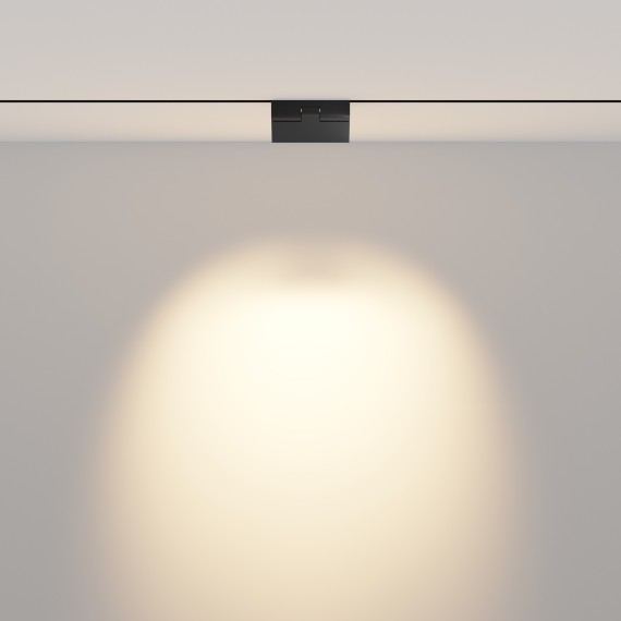 TR033-4-6W3K-M-DS-B Трековый магнитный SMART (App, Bluetooth Mesh, Алиса) светодиодный светильник Maytoni Exility CRI90+ 2700-6000К 450Лм 36° 6Вт