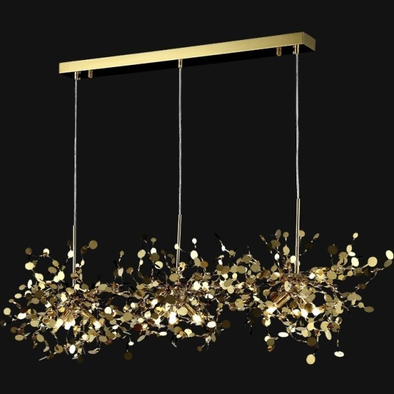 Светильник подвесной Crystal Lux GARDEN SP3х3 L1200 GOLD