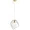 Светильник подвесной Crystal Lux NUESTRO SP1 GOLD/TRANSPARENT