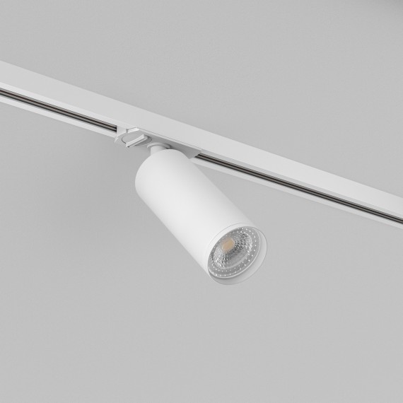 Однофазный двужильный трековый светильник Denkirs DK6202-WH SOLID Tube под сменную лампу GU10