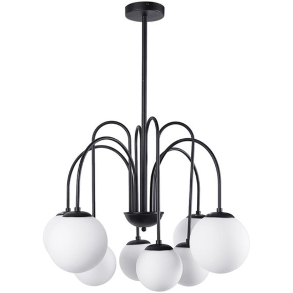 Люстра на штанге Arte Lamp MEBSUTA A1675LM-8BK