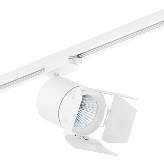 Однофазный двужильный светодиодный трековый светильник Lightstar C126296 Canno 3000К 960Лм CRI80+ 30° 15Вт