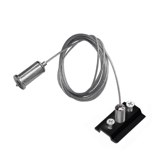 Подвесы 1шт, длина троса 500см, для черных накладных шинопроводов серии Teta Lightstar 505177-500