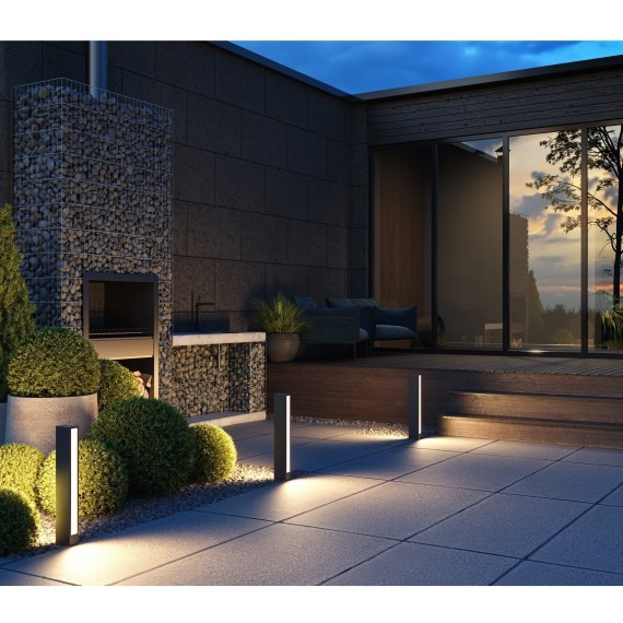 Уличный наземный светильник Maytoni O422FL-L12GF Hof IP54 светодиодный LED 12W