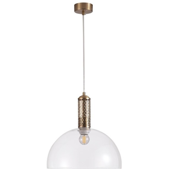 Светильник подвесной Crystal Lux ANGELINA SP1 BRASS