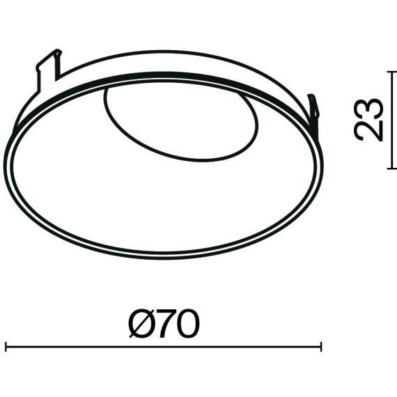 Комплектующие для светильника Technical Ring057-10-MG