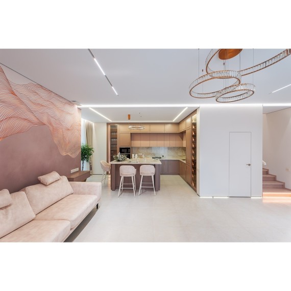 DK8005-WH Трековый магнитный светодиодный SMART (TUYA, Алиса, Wi-Fi, пам. настроек) светильник Denkirs SMART 220V CRI90+ 3000-6000К 2268Лм 120° 27Вт