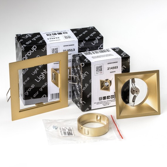 Комплект со светильником Domino Lightstar D51303GMOD