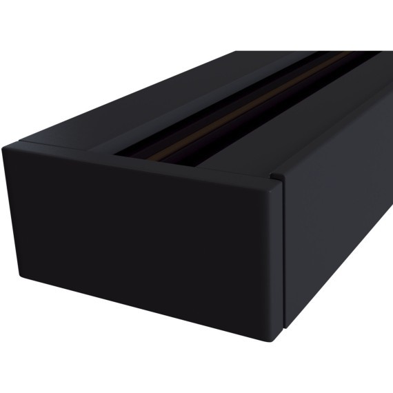 1м черный однофазный двужильный накладной шинопровод Maytoni TRX001-111B