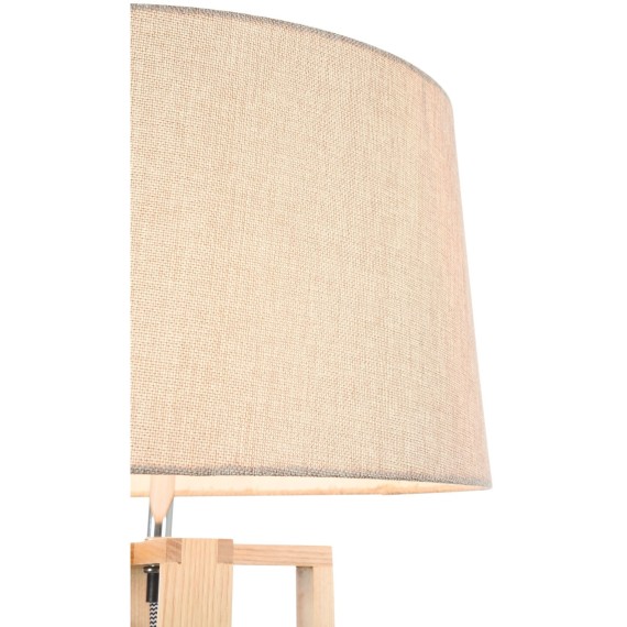 Торшер с абажуром Freya FR5134-FL-01-BG Nubi под лампу 1xE27 40W