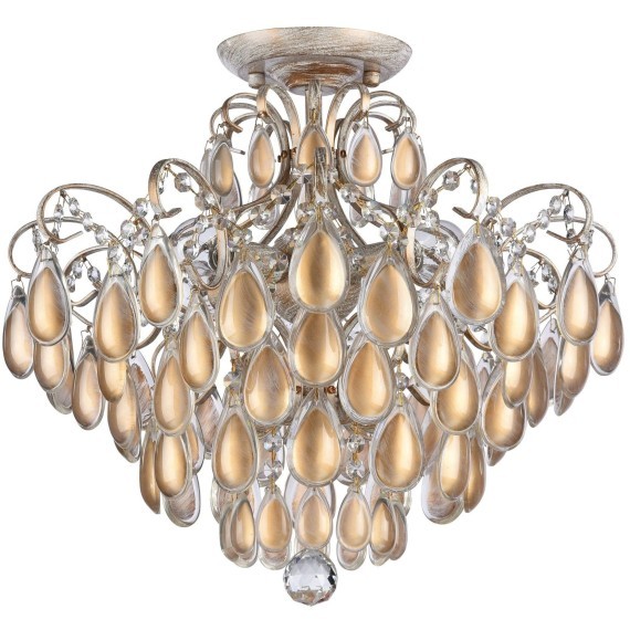 Люстра потолочная Freya FR2302-CL-04-WG Chabrol под лампы 4xE14 40W