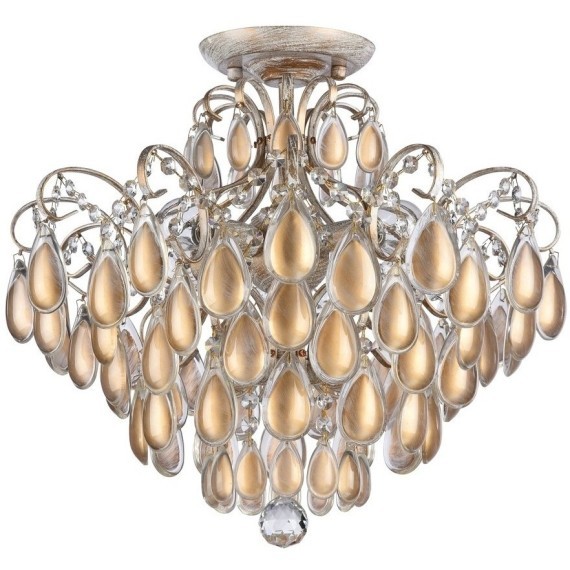 Люстра потолочная Freya FR2302-CL-04-WG Chabrol под лампы 4xE14 40W