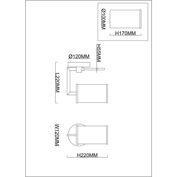 Светильник настенный Stilfort 1046/11/01W серия Vase