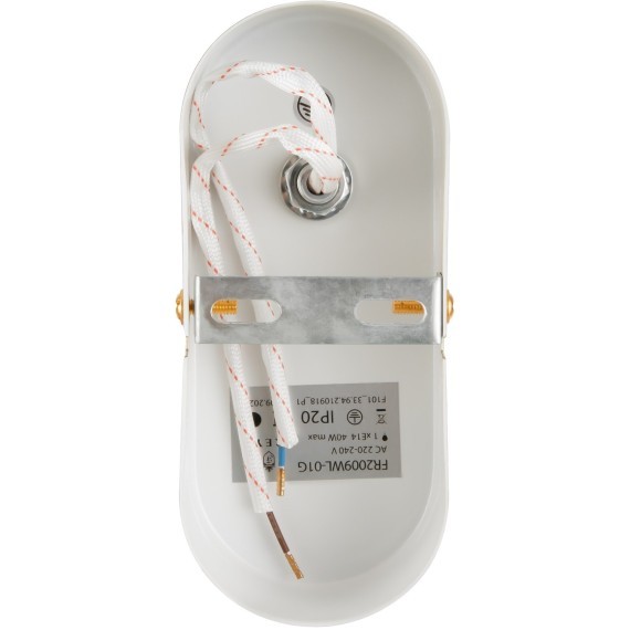 Бра Freya FR2009WL-01G Zoe под лампу 1xE14 40W