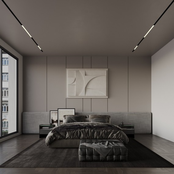 359480 Трековый светодиодный TUYA SMART светильник Novotech Flum CRI90+ 3000-6500К 960Лм 100° 12W Bluetooth Wi-Fi Алиса