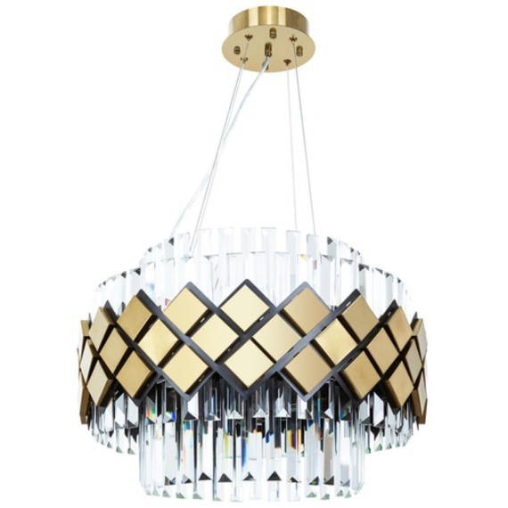 Люстра хрустальная Arte Lamp A1039SP-10BK AMELIA под лампы 10xE14 40W