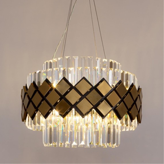 Люстра хрустальная Arte Lamp A1039SP-10BK AMELIA под лампы 10xE14 40W