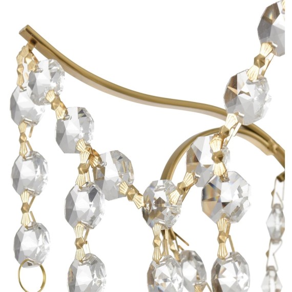 8243/2W CLASSI LN25 латунь, металл/хрусталь бра E14 2*40W 220V KRISTINA