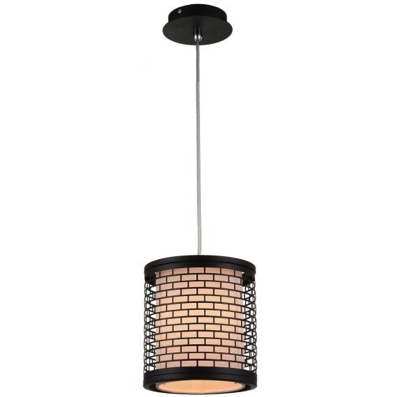 Подвесной светильник с 1 плафоном Lussole GRLSP-9671 LEVITTOWN IP21 под лампу 1xE27 10W