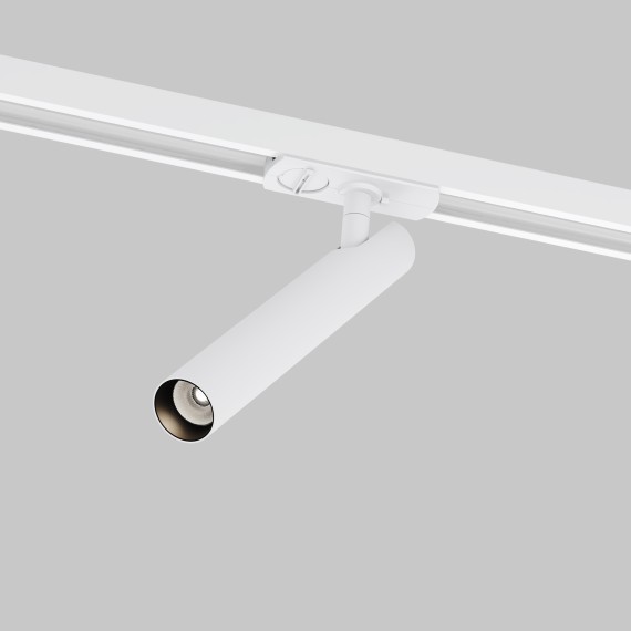 Однофазный двужильный светодиодный трековый светильник Maytoni Unity TR141-1-6W3K-M-W Focus T 3000К 290Лм CRI90+ 36° 6Вт