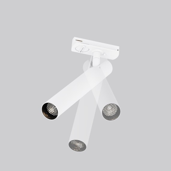 Однофазный двужильный светодиодный трековый светильник Maytoni Unity TR141-1-6W3K-M-W Focus T 3000К 290Лм CRI90+ 36° 6Вт